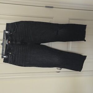 Loft curvy straight crop jean